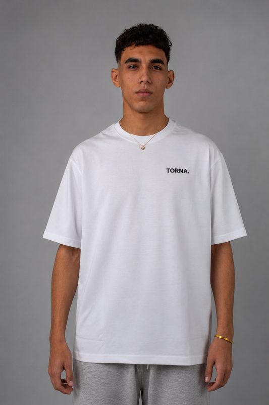 TORNA Essential Oversized T-Shirt – Pure White