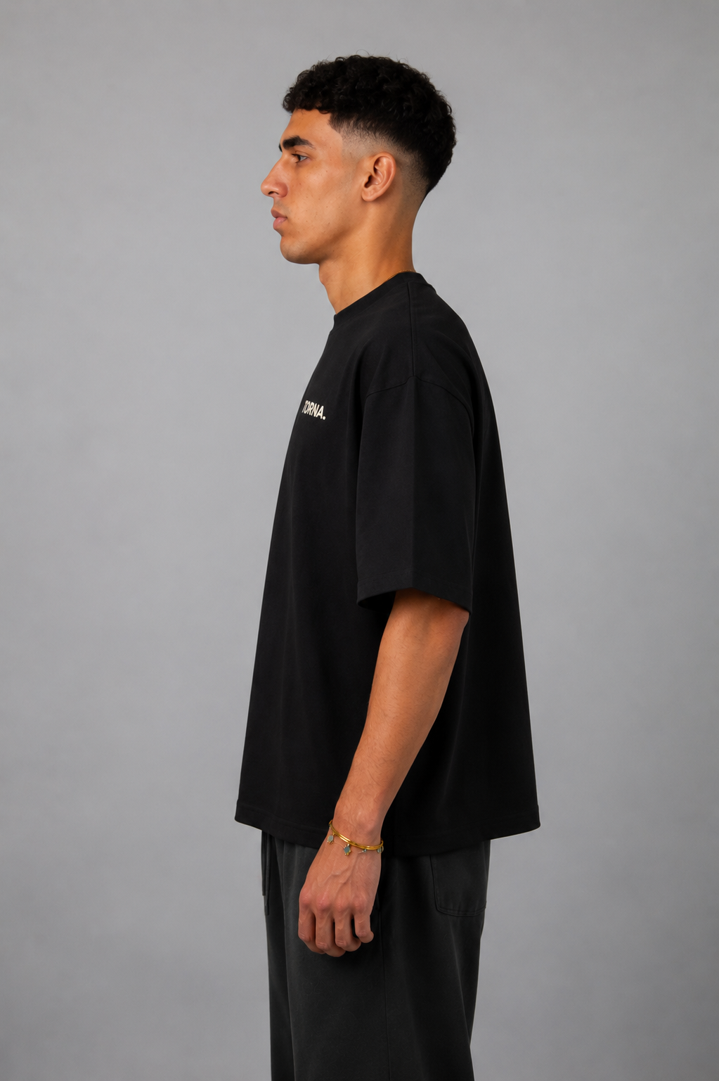 TORNA Essential BoxFit T-Shirt – MidNight Black