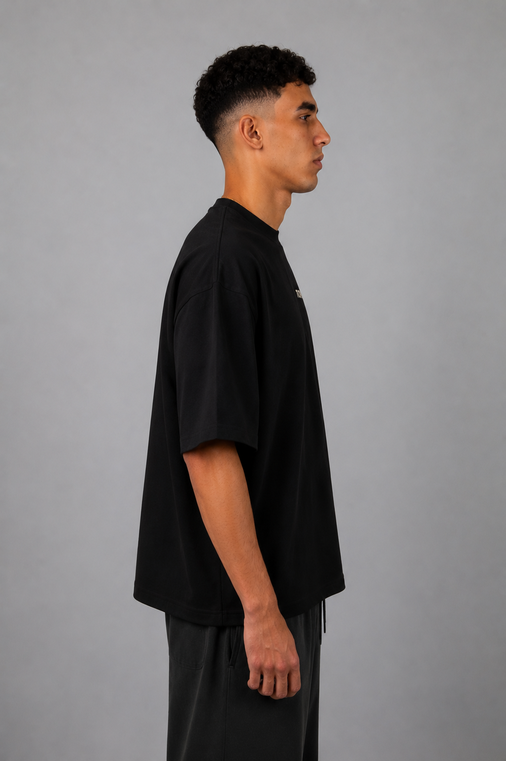TORNA Essential BoxFit T-Shirt – MidNight Black