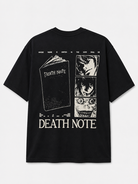 DeathNote Oversized T-Shirt Limited Edition