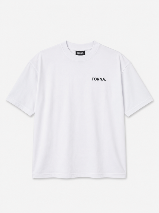 TORNA Essential Oversized T-Shirt – Pure White