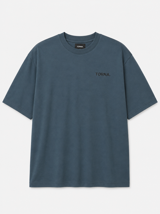 TORNA Essential Oversized T-Shirt – Iron Grey
