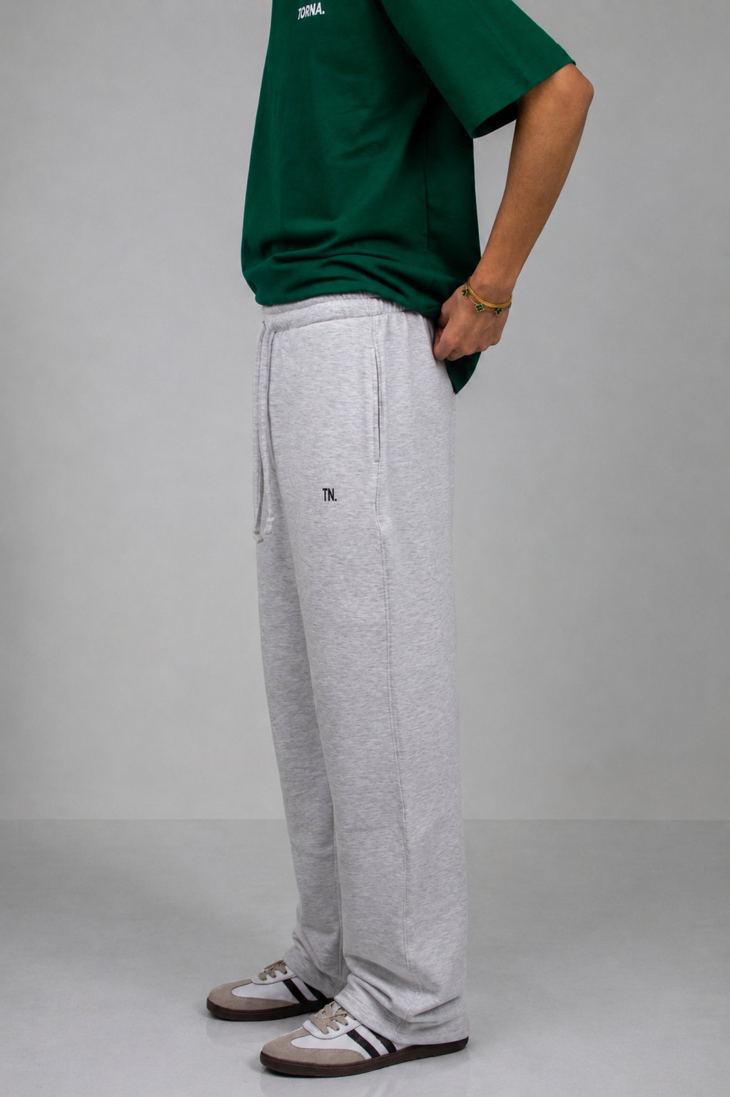 TORNA Essential Pants – Charcoal White
