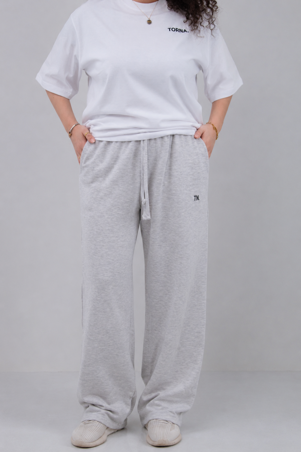 TORNA Essential Pants – Charcoal White