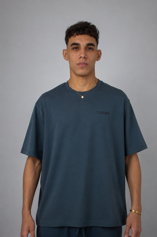 TORNA Essential Oversized T-Shirt – Iron Grey