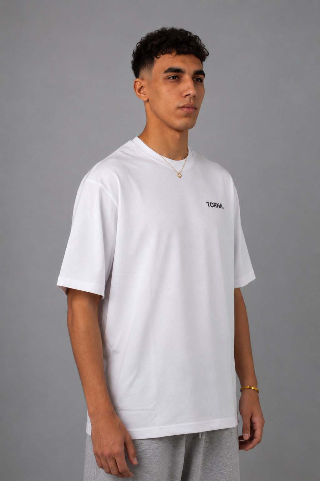 TORNA Essential Oversized T-Shirt – Pure White