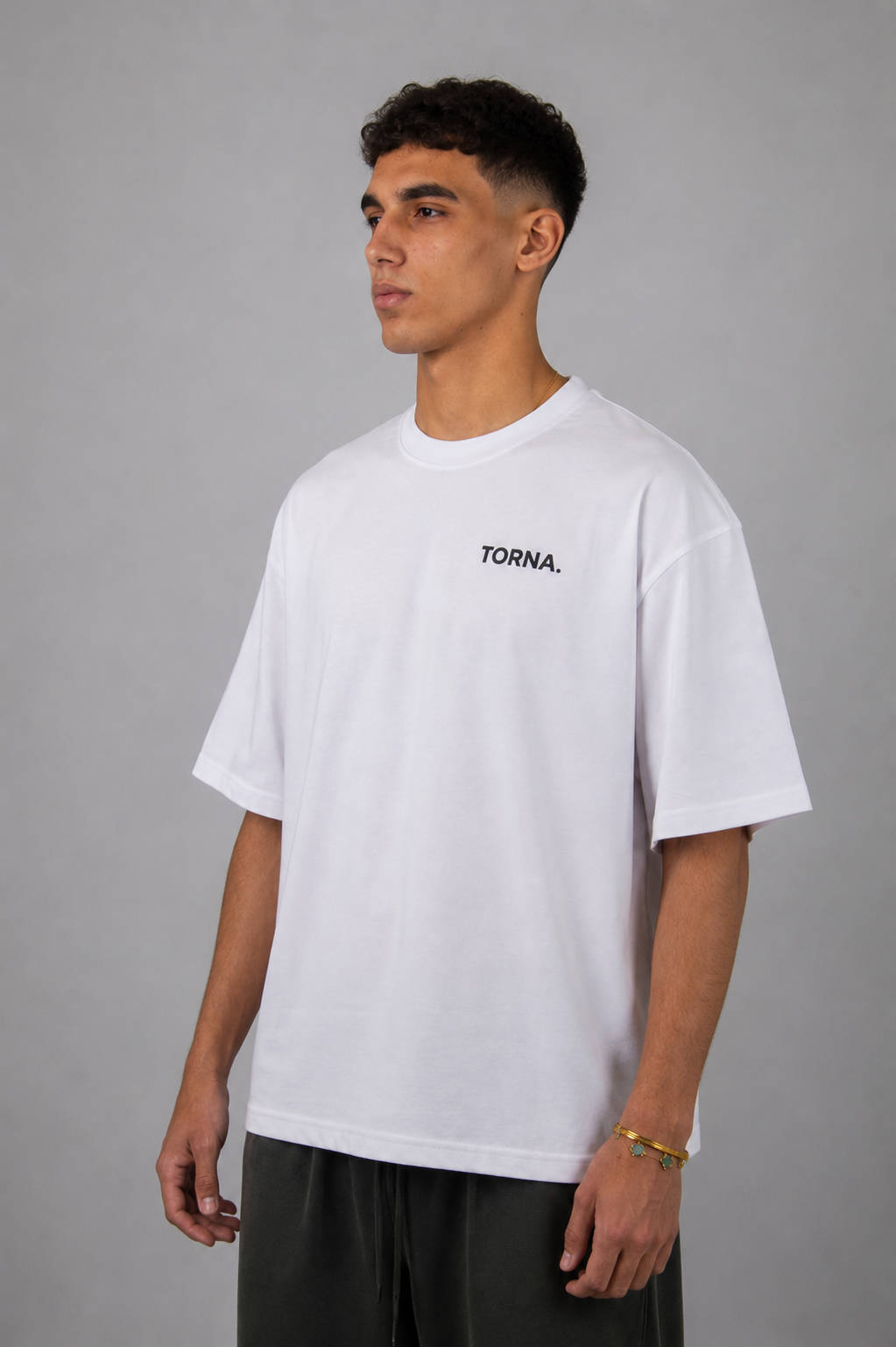 TORNA Essential BoxFit T-Shirt – Pure White
