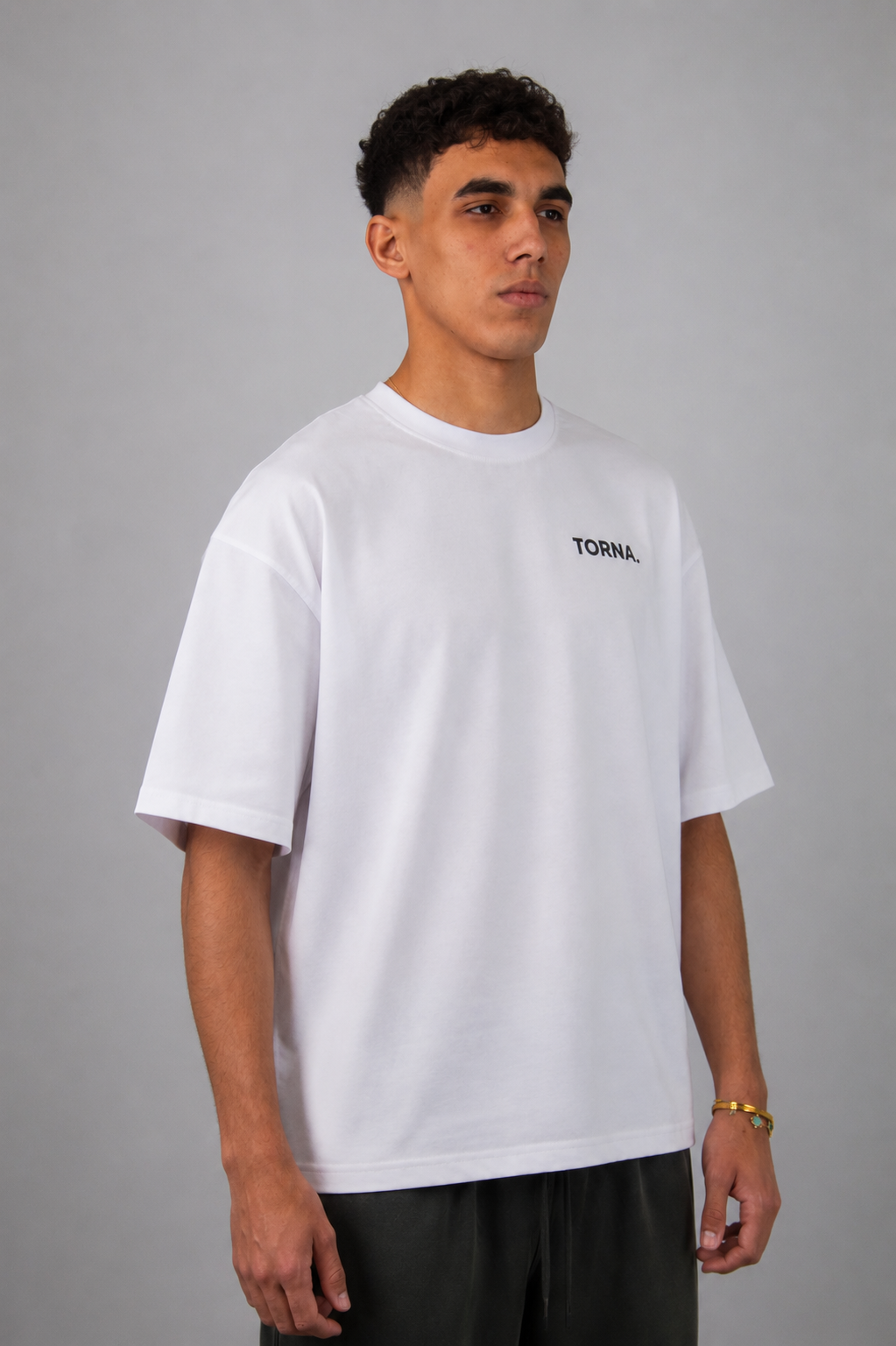TORNA Essential BoxFit T-Shirt – Pure White