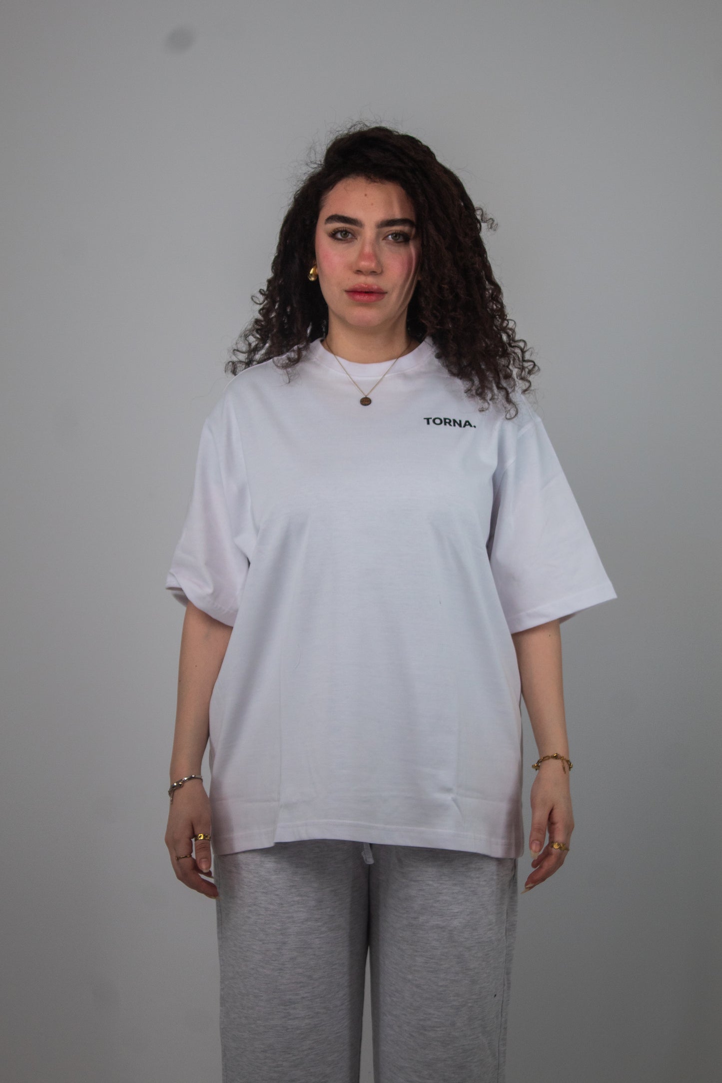TORNA Essential Oversized T-Shirt – Pure White