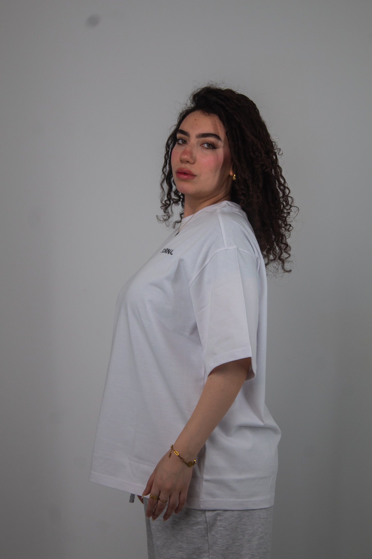 TORNA Essential Oversized T-Shirt – Pure White
