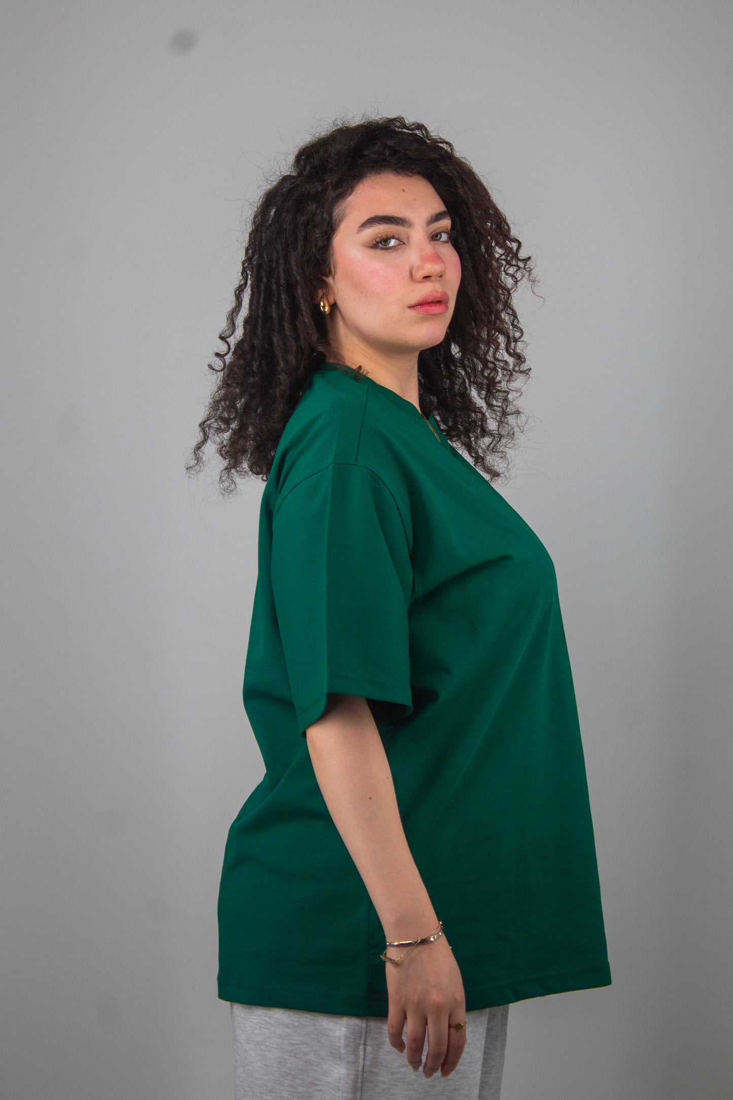TORNA Essential Oversized T-Shirt – Dark Green